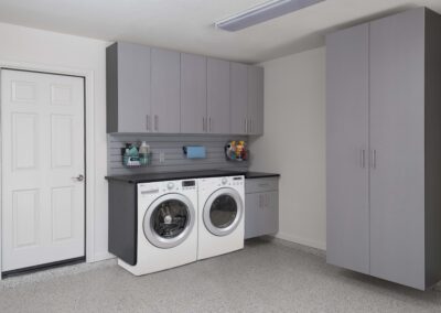 garage custom organization near me, best garage storage solutions vail, high end garage cabinetry, custom laundry room design