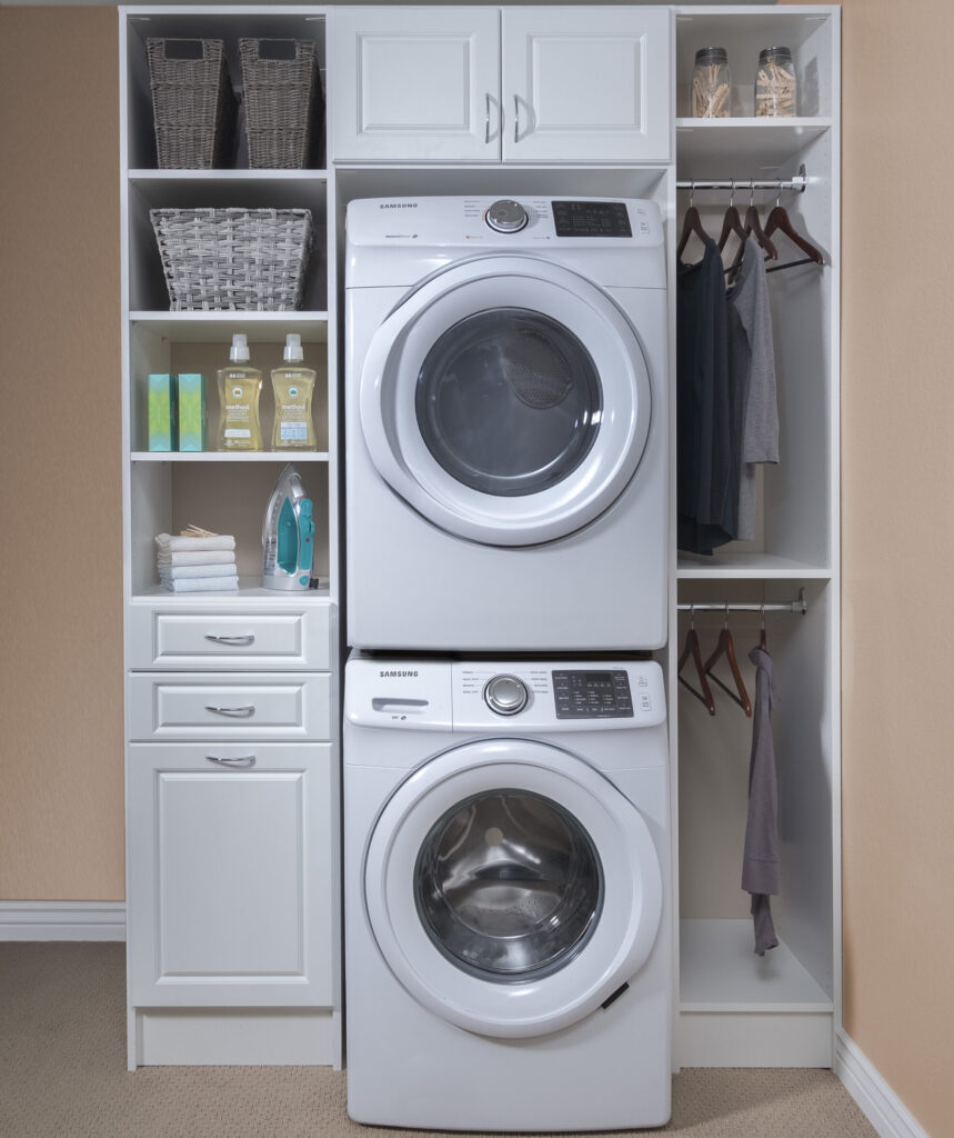 custom laundry room, high-end garage cabinets, laundry room cabinets