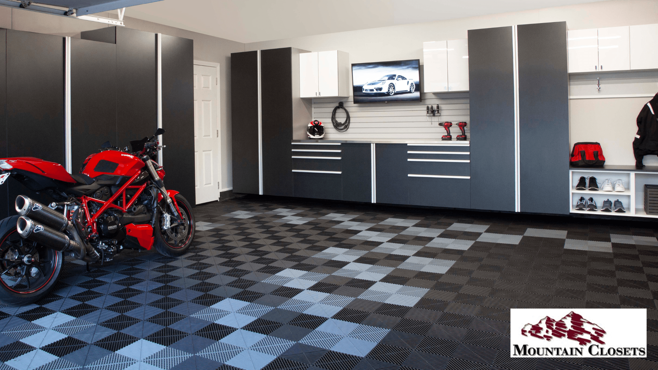 garage custom cabinets