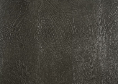 Leather wrapped countertop in Grey Umber Buffalo